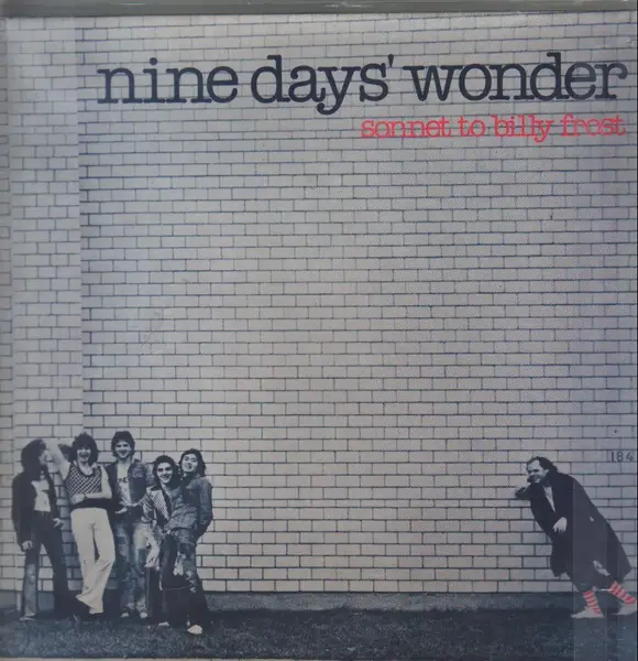 NINE DAYS' WONDER - Sonnet To Billy Frost (GATEFOLD) - LP
