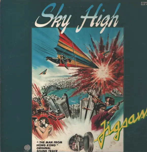 NOEL QUINLAN - Sky High - The Man From Hong Kong (Original Soundtrack) - Disque 33T