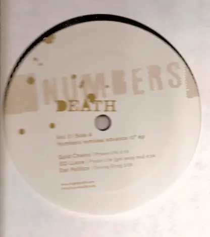 NUMBERS - Death Vol. 2 - 12 inch x 1