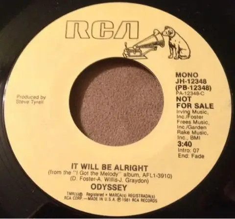 Odyssey It Will Be Alright