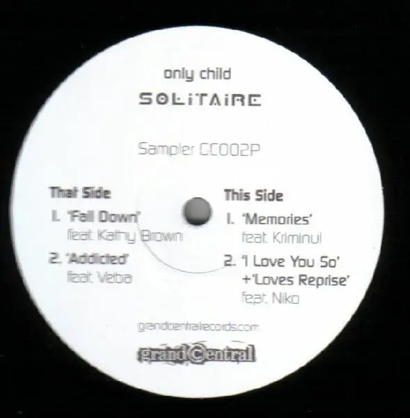 ONLY CHILD - Solitaire (Sampler) - 12 inch x 1