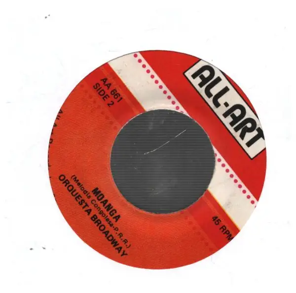 ORQUESTA BROADWAY - Viva Africa - Disque 45T x 1
