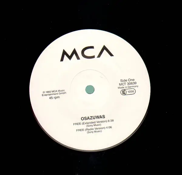 OSAZUWAS - Free - Disque Maxi x 1