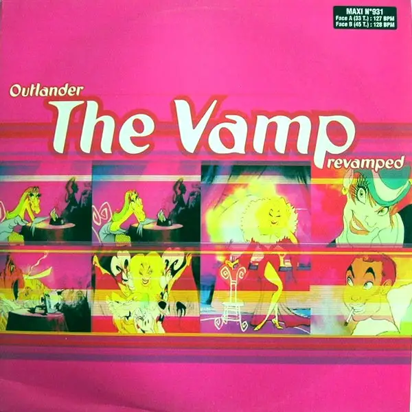 OUTLANDER - The Vamp (Revamped) - Disque Maxi x 1