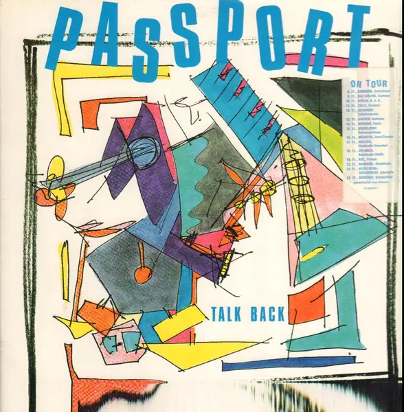 PASSPORT (2) - Talk Back - Disque 33T