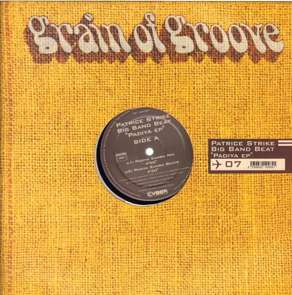 PATRICE STRIKE PRESENTE BIG BAND BEAT - Padiya EP - Disque Maxi x 1