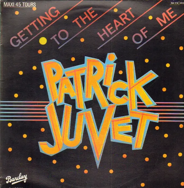 PATRICK JUVET - Getting To The Heart Of Me - Disque Maxi x 1