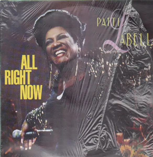 PATTI LABELLE - All Right Now - Disque Maxi 45T