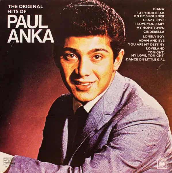 paul anka the original hits of paul anka