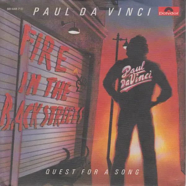 Paul Da Vinci Fire In The Back Streets