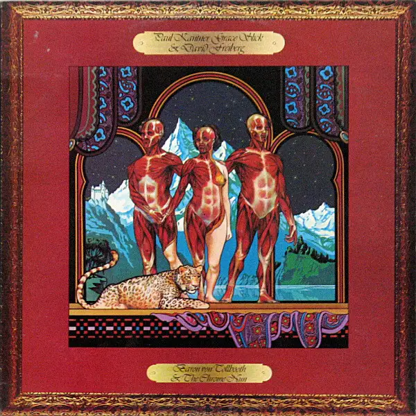 PAUL KANTNER , GRACE SLICK & DAVID FREIBERG - Baron Von Tollbooth & The Chrome Nun - LP
