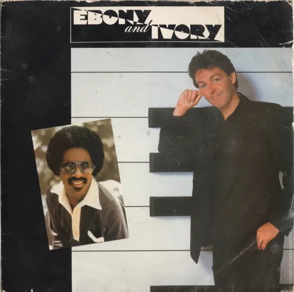 Ebony and ivory (push-out centre) - Paul Mccartney - ( 7'' 1