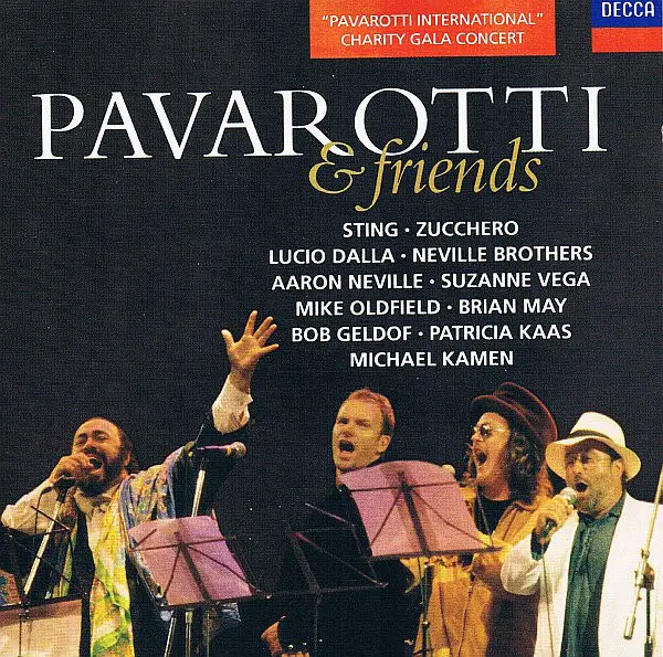 LUCIANO PAVAROTTI & GUESTS - Pavarotti & Friends - Disque CD