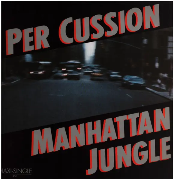 PER CUSSION - Manhattan Jungle - Disque Maxi x 1