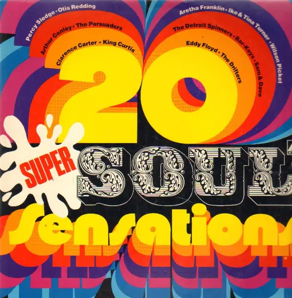 PERCY SLEDGE, ARETHA FRANKLIN, OTIS REDDING... - 20 Super Soul Sensations - LP