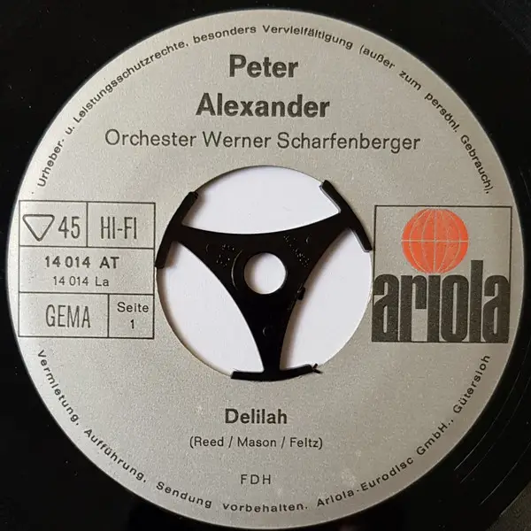 Peter Alexander Delilah