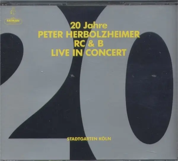 PETER HERBOLZHEIMER RHYTHM COMBINATION & BRASS - 20 Jahre Peter Herbolzheimer  RC & B - Live In Concert (DOUBLEJEWEL) - Disque CD x 2