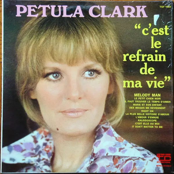 PETULA CLARK - C'est Le Refrain De Ma Vie - Disque 33T