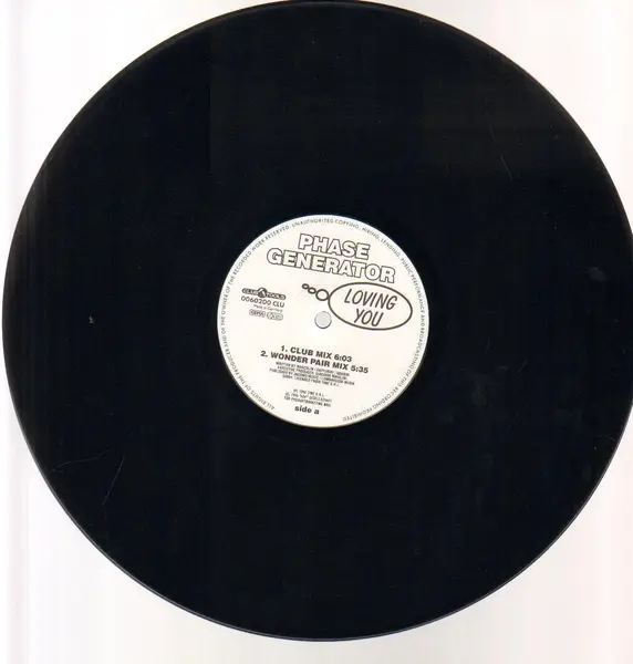 PHASE GENERATOR - Loving You - 12 inch x 1