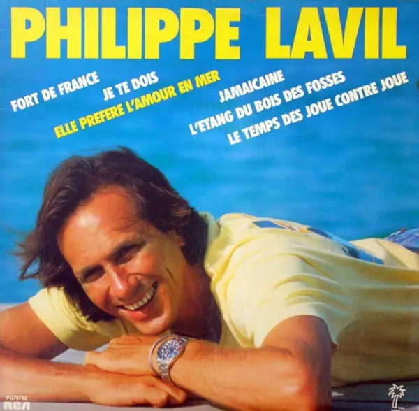 PHILIPPE LAVIL - Elle Préfère L'amour En Mer - Disque 33T