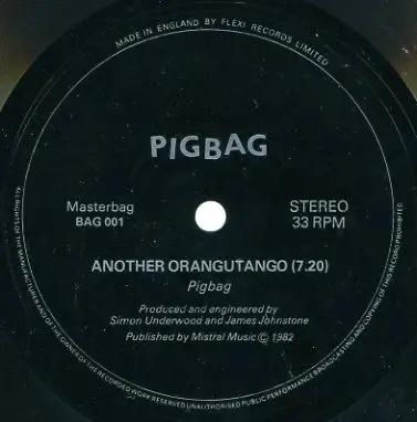 PIGBAG - Another Orangutango - 7inch x 1