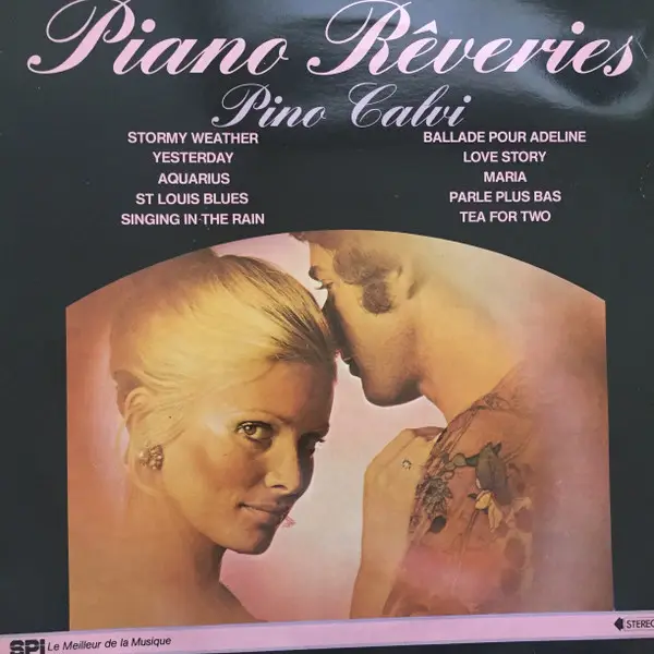 PINO CALVI - Piano Rêveries - Disque 33T