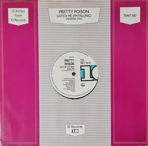 PRETTY POISON - Catch Me (I'm Falling) (Arsenic Mix) - 12 inch x 1