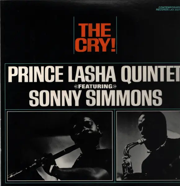 PRINCE LASHA QUINTET FEATURING SONNY SIMMONS - The Cry! (LIMITED EDITION / INSERT) - Disque 33T