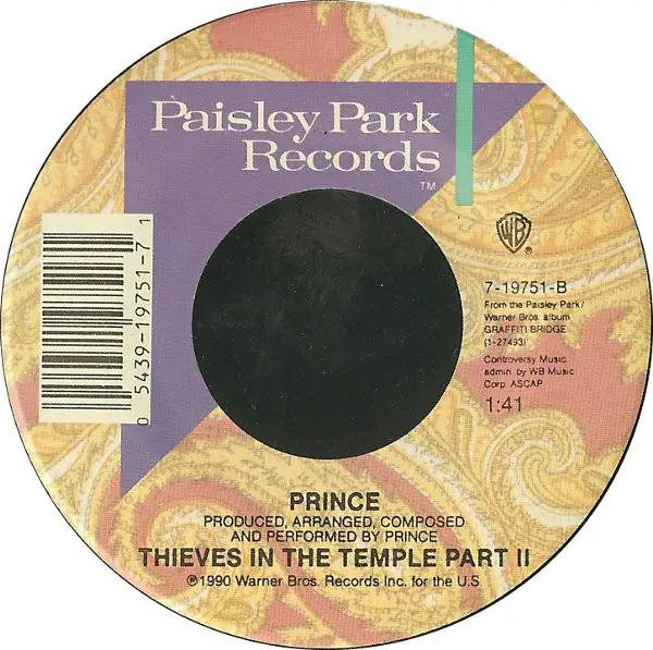 Prince Thieves In The Temple