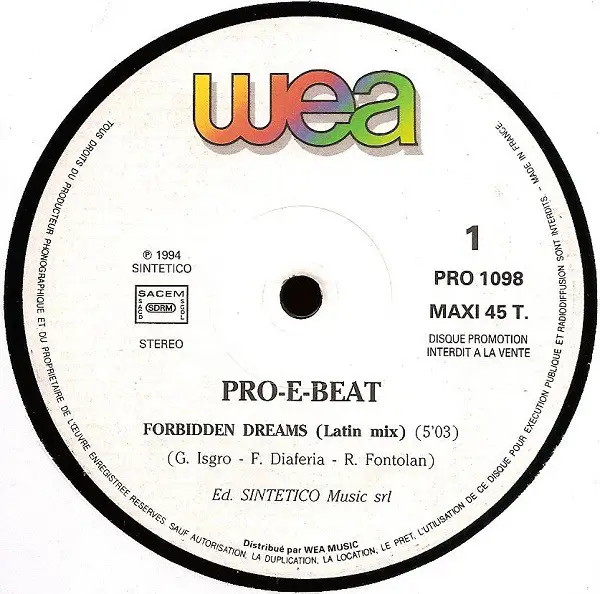 Pro-E-Beat Forbidden Dreams