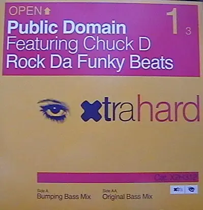PUBLIC DOMAIN FEATURING CHUCK D - Rock Da Funky Beats (2 TRACK RELEASE) - 12 inch x 1