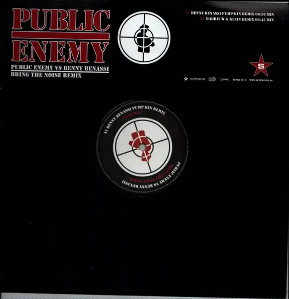 PUBLIC ENEMY - Bring The Noise Remix - 12 inch x 1