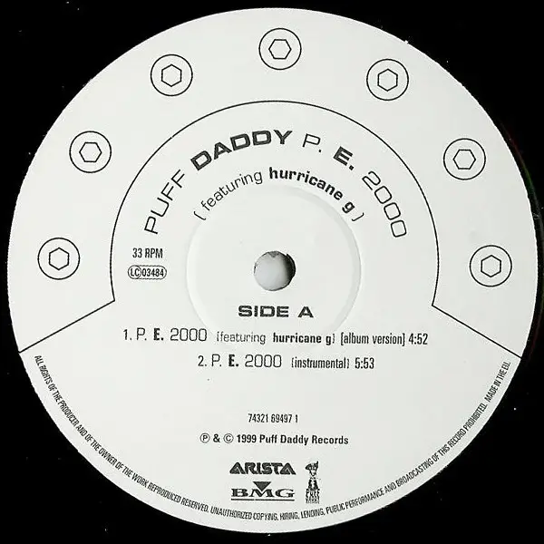 Puff Daddy P. E. 2000