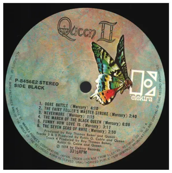 Queen ii (gatefold + insert) - Queen - ( LP ) - セラー