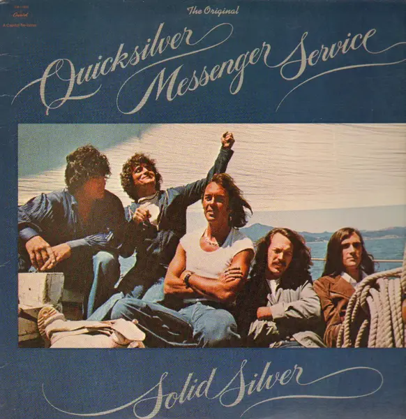QUICKSILVER MESSENGER SERVICE - Solid Silver - Disque 33T