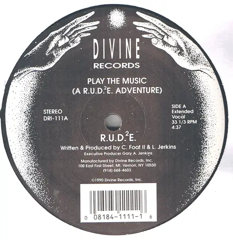 R.U.D.2E. - Play The Music - Disque Maxi x 1