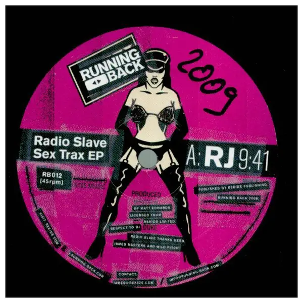 RADIO SLAVE - Sex Trax EP - 12 inch x 1