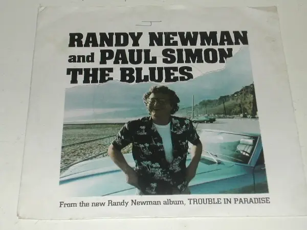 RANDY NEWMAN & PAUL SIMON - The Blues (SOLID CENTRE) - Disque 45T x 1