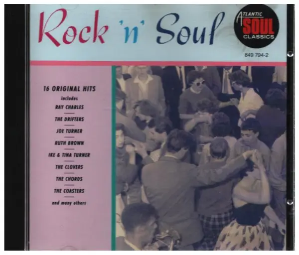 RAY CHARLES / THE DRIFTERS / JOE TURNER A.O. - Rock 'n' Soul - Disque CD