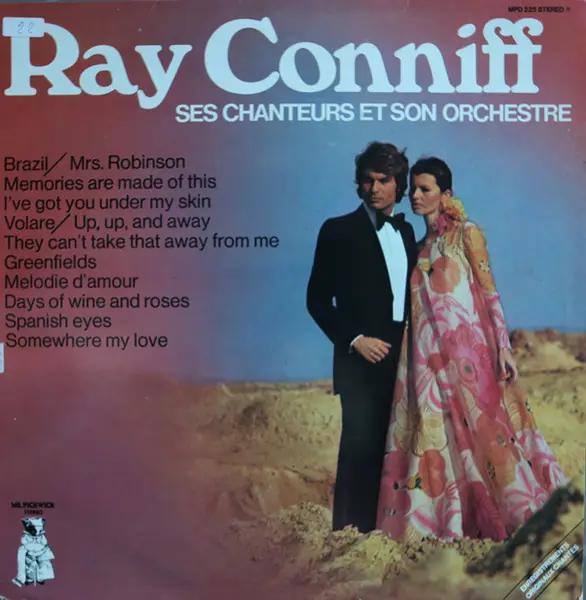 RAY CONNIFF & HIS ORCHESTRA & SINGERS - Bienvenue En Europe - Disque 33T