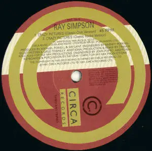 RAY SIMPSON - Crazy Pictures - 12 inch x 1