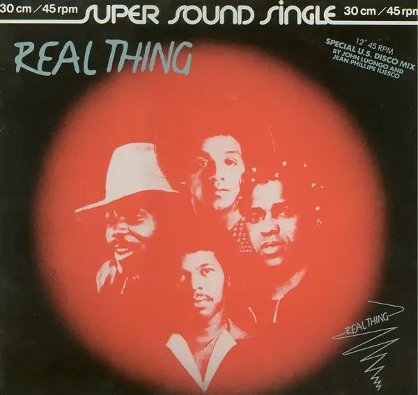 REAL THING - Boogie Down (Get Funky Now) - Disque Maxi x 1
