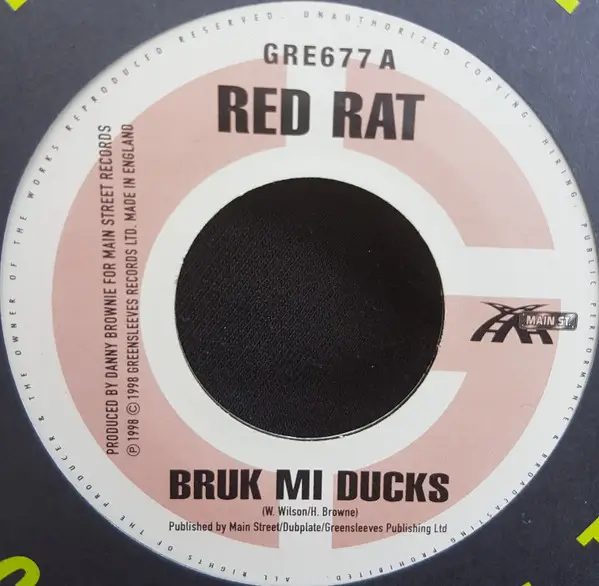 RED RAT - Bruk Mi Ducks - 7inch x 1