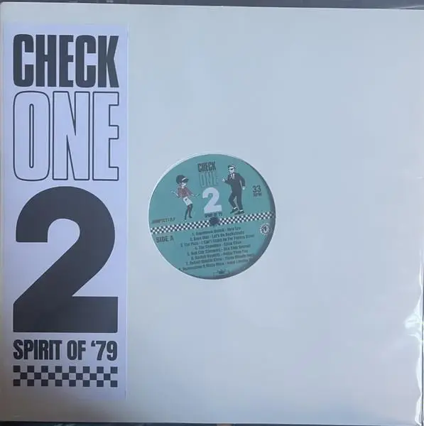 BOOMTOWN UNITED, BOSS RIOT, A.O - Check One 2 (CLEAR BLUE VINYL) - Disque 33T