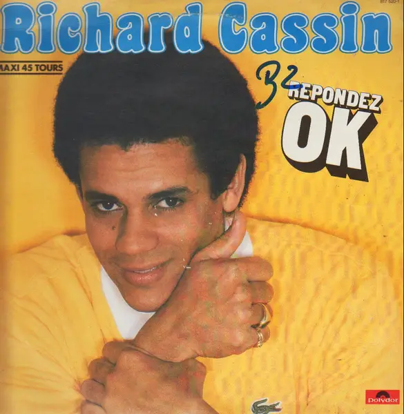RICHARD CASSIN - Répondez OK - Disque Maxi x 1