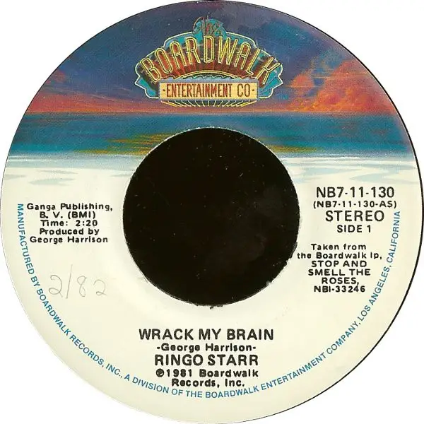 Ringo Starr Wrack My Brain