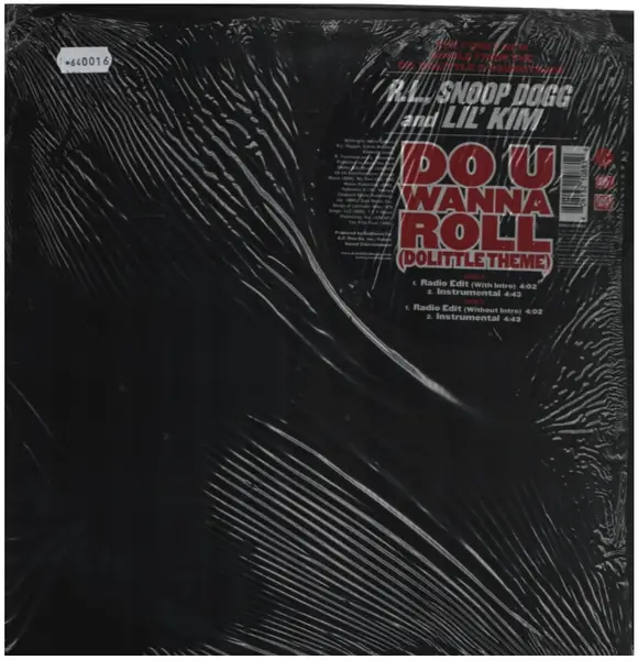 2 & SNOOP DOGG & LIL' KIM - Do U Wanna Roll (Dolittle Theme) - Disque Maxi 45T