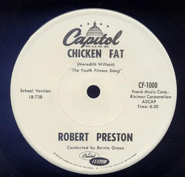 Robert Preston Chicken Fat