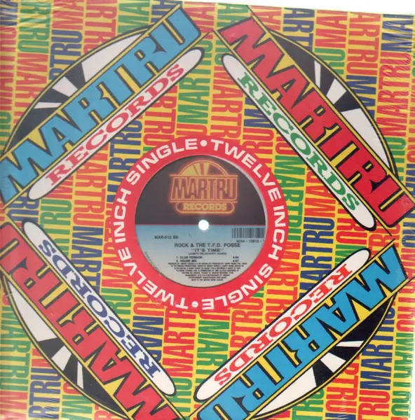 ROCK & THE T.F.D. POSSE - It's Time (STILL SEALED) - 12 inch x 1
