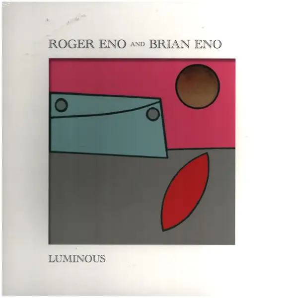 ROGER ENO AND BRIAN ENO - Luminous - Disque Maxi 45T